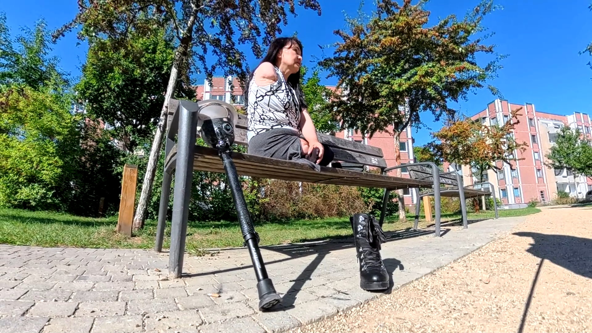 Rimma Out with my pegleg